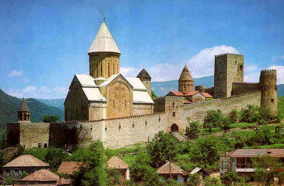 Ananuri - the burial place of Georgian kings